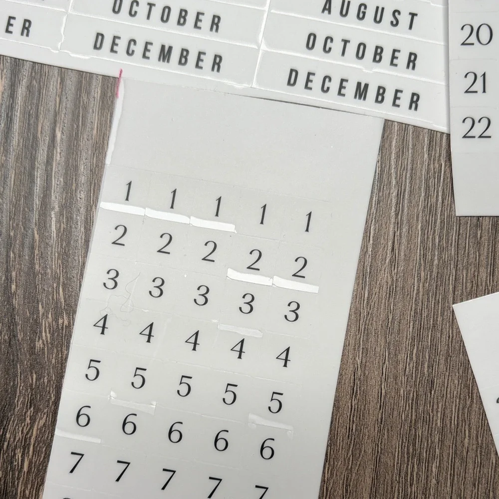 ❤️$5 Black and White Not So Mystery Happy Planner Sticker Set
